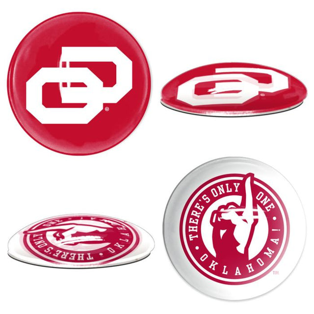 Paquete de 2 camisetas con logo deportivo de los Oklahoma Sooners