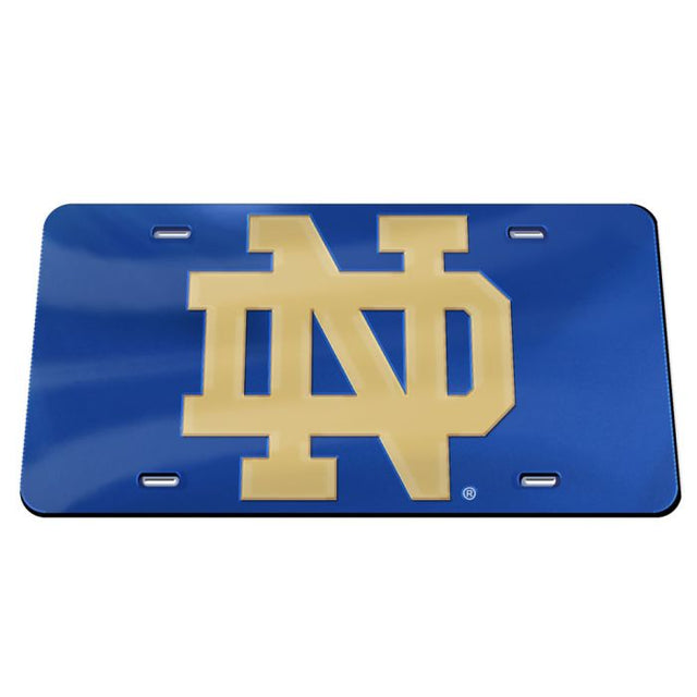 Notre Dame Fighting Irish Specialty Acrylic License Plate