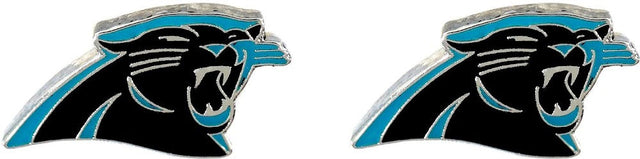 Pendientes con el logotipo de los Carolina Panthers -ER-094-29