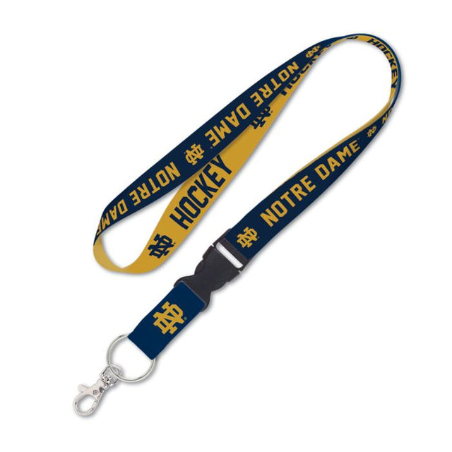 Notre Dame Fighting Irish HOCKEY Lanyard w/detachable buckle 1"