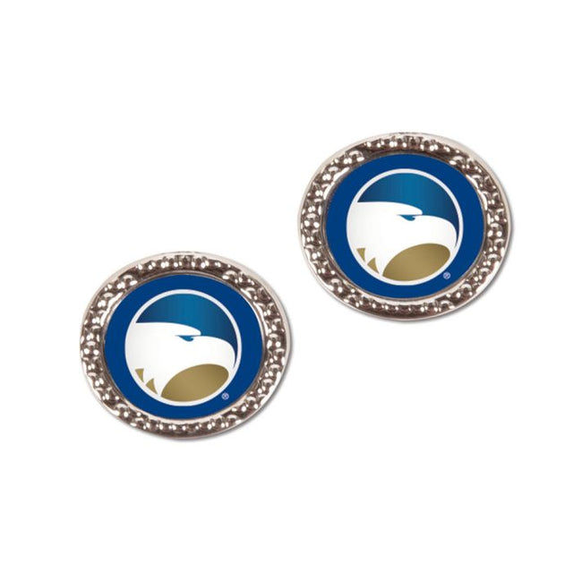 Georgia Southern Eagles Earrings Jewelry Carded Round