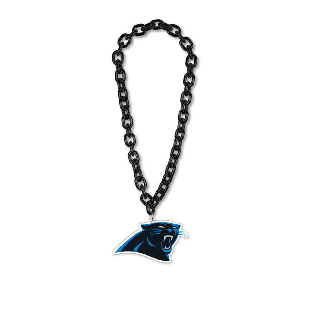 Collar de cadena grande de los Carolina Panthers