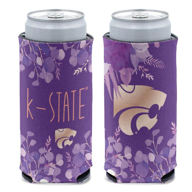 Kansas State Wildcats Eucalyptus 12 oz Slim Can Cooler