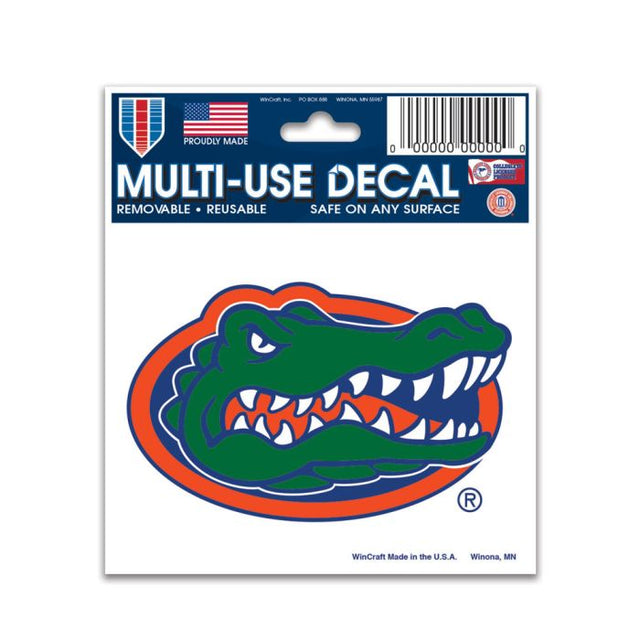 Calcomanía multiusos de Florida Gators de 3" x 4"