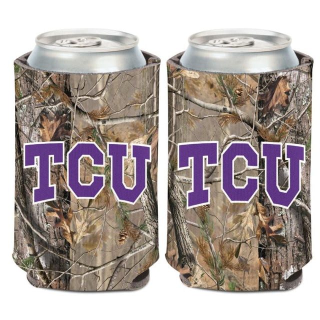 TCU Horned Frogs CAMO Can Cooler 12 oz.