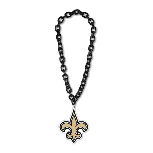 Collar de cadena grande de los New Orleans Saints