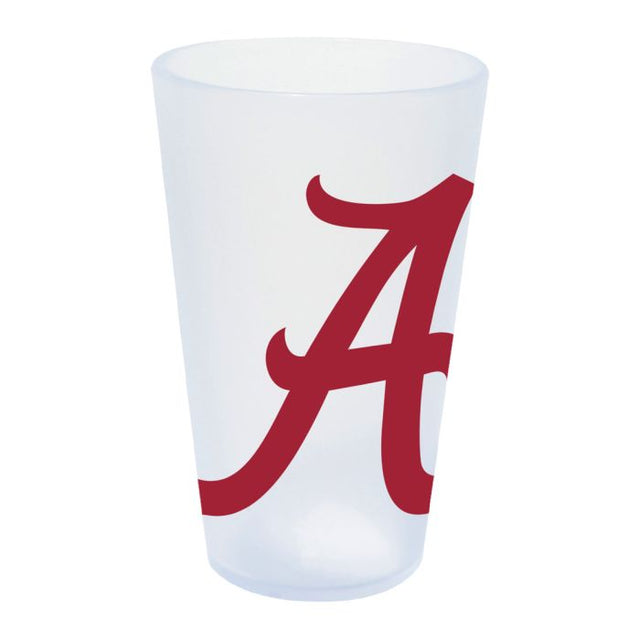 Vaso de pinta de silicona de 16 oz de Alabama Crimson Tide