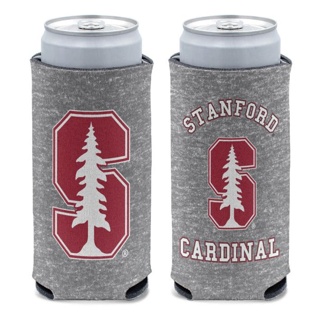 Stanford Cardinal Heathered 12 oz Slim Can Cooler