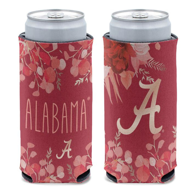 Enfriador de latas delgado de 12 oz EUCALIPTO Alabama Crimson Tide