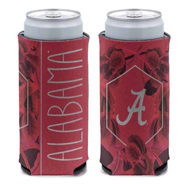 Alabama Crimson Tide TROPICAL 12 oz Slim Can Cooler