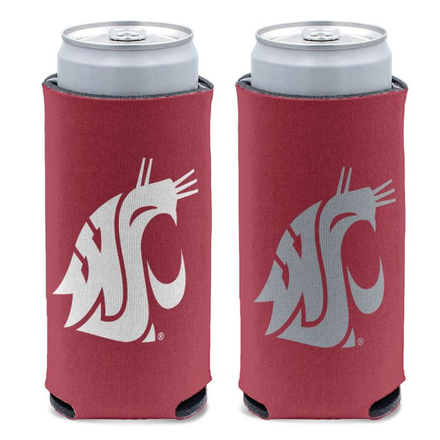 Washington State Cougars LOGOS 12 oz Slim Can Cooler