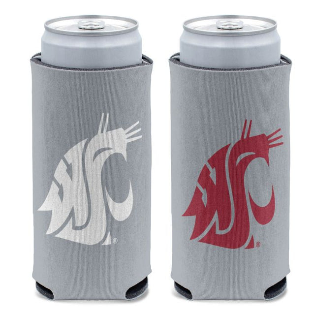 Washington State Cougars LOGOS 2 12 oz Slim Can Cooler