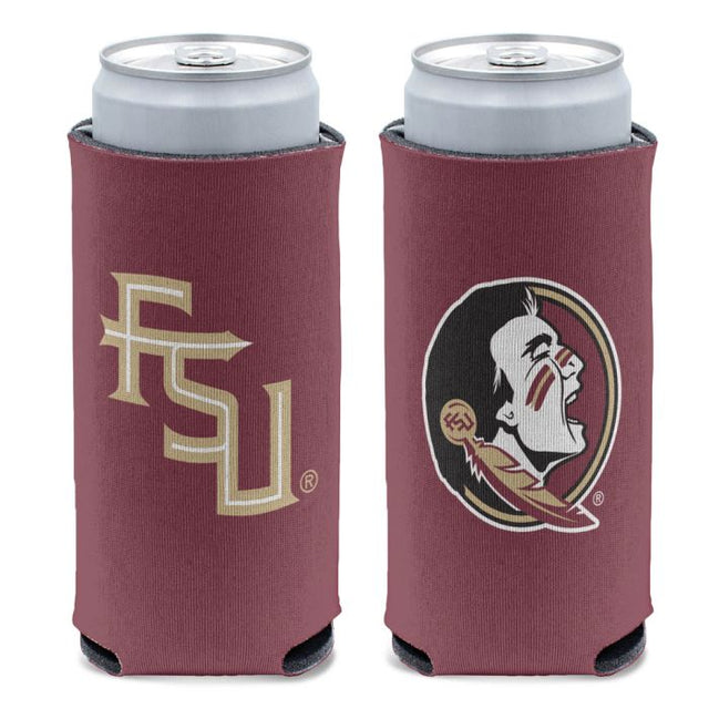 Florida State Seminoles LOGOS 12 oz Slim Can Cooler