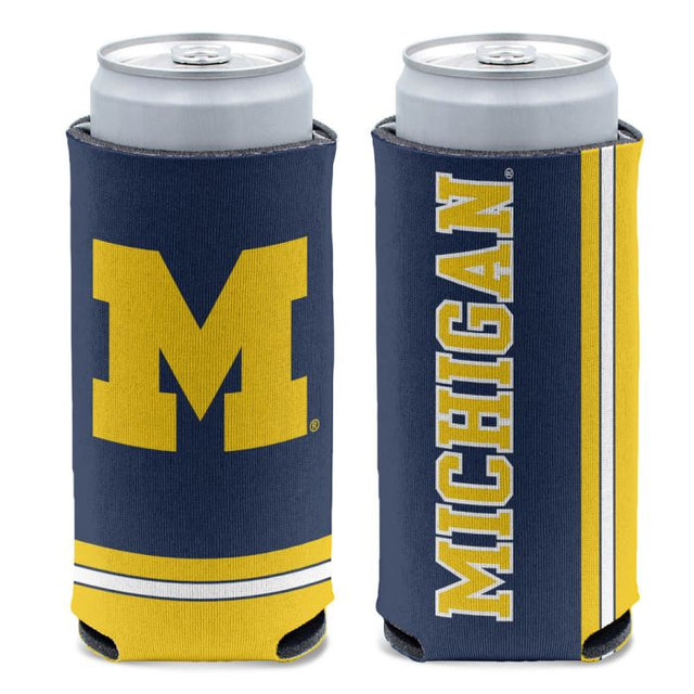 Michigan Wolverines STOCK 12 oz Slim Can Cooler