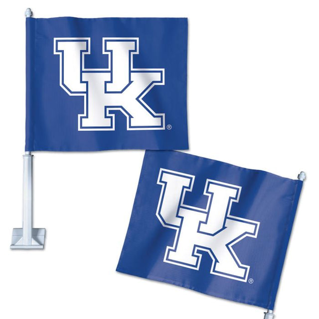 Bandera para auto de Kentucky Wildcats, 11,75" x 14"