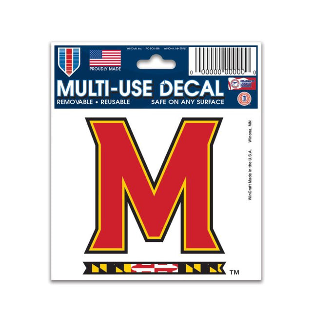 Maryland Terrapins Multi-Use Decal 3" x 4"