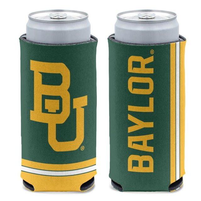 Enfriador de latas delgado de 12 oz de Baylor Bears Stock