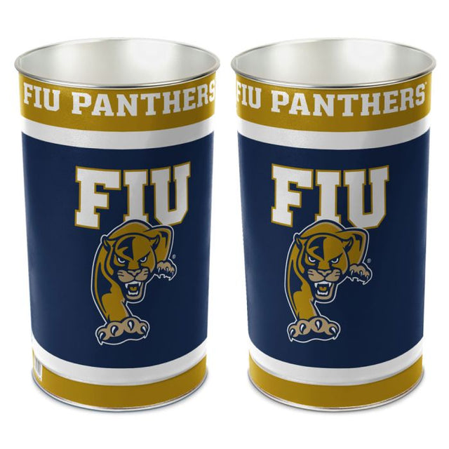 Florida International Panthers Wastebasket - tapered 15"H