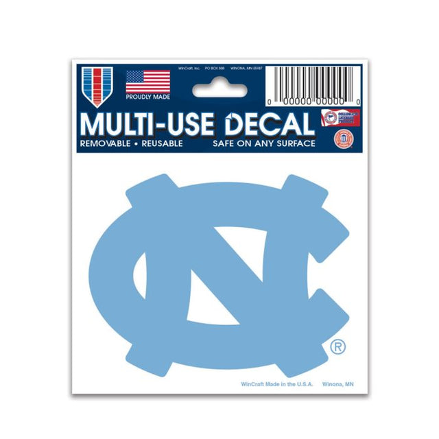 North Carolina Tar Heels Multi-Use Decal 3" x 4"