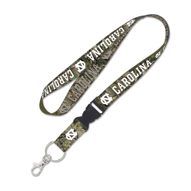 North Carolina Tar Heels / Mossy Oak MOSSY OAK CAMO Lanyard w/detachable buckle 1"