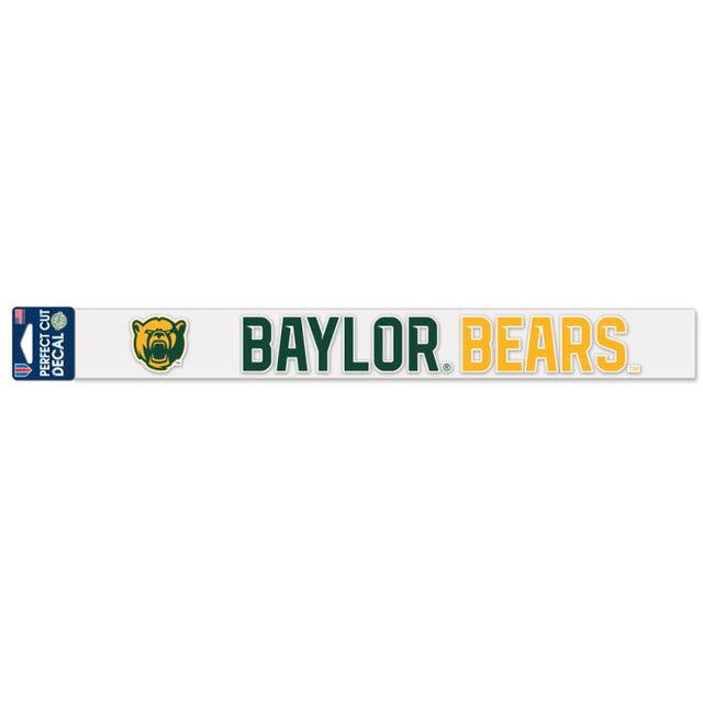 Baylor Bears Perfect Cut Decals 2" x 17"