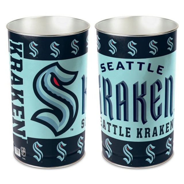 Seattle Kraken Wastebasket 15"