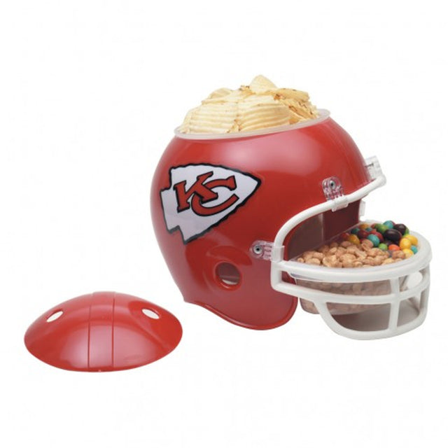 Casco de los Kansas City Chiefs con forma de bocadillo