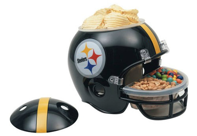 Casco de los Pittsburgh Steelers con forma de bocadillo