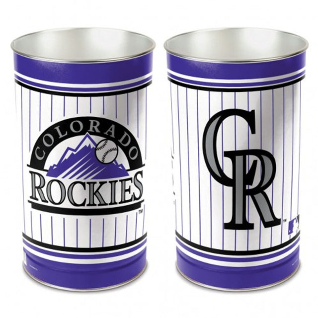 Papelera de 15" de los Colorado Rockies