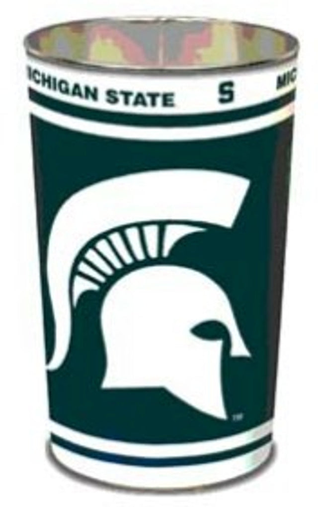 Papelera de 15" de los Spartans del estado de Michigan