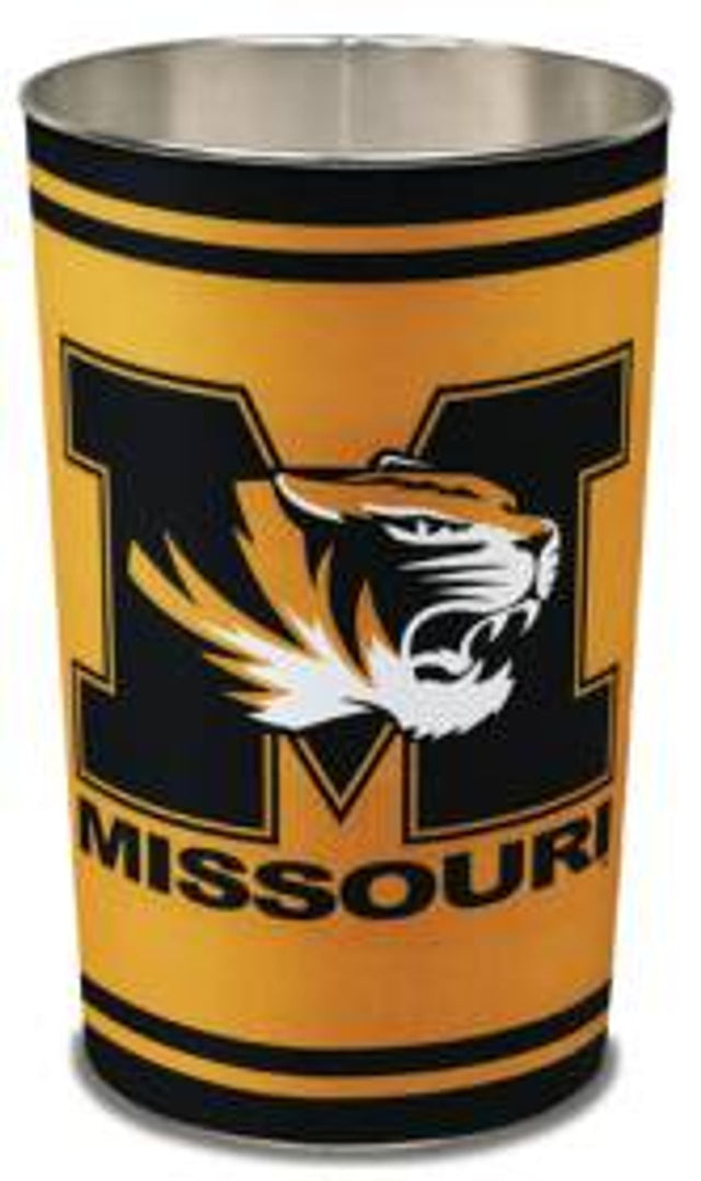 Missouri Tigers Wastebasket 15"