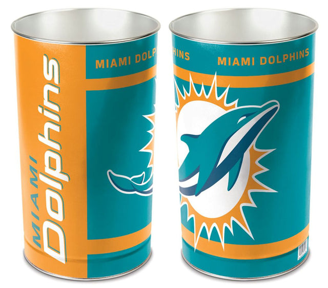 Miami Dolphins Wastebasket 15"