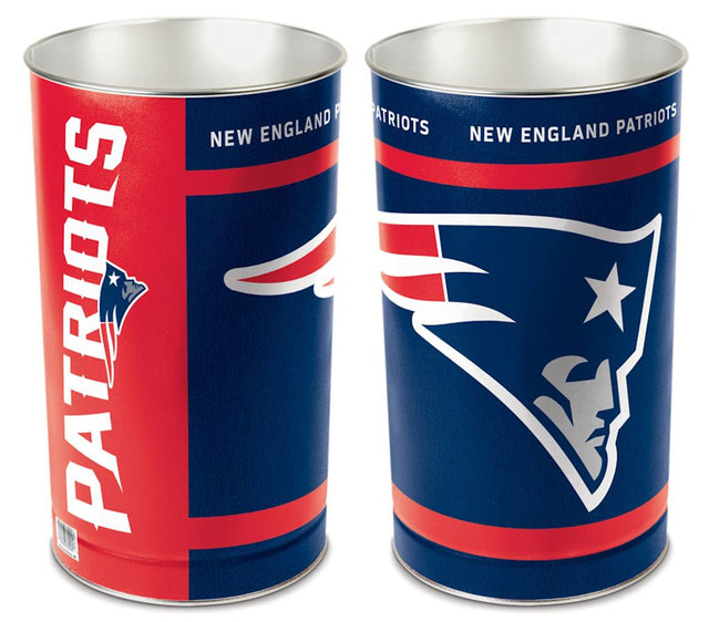 New England Patriots Wastebasket 15"