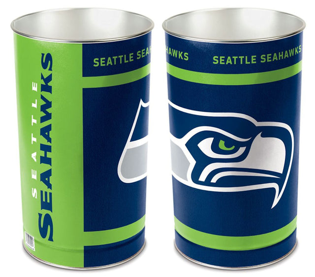 Seattle Seahawks Wastebasket 15"