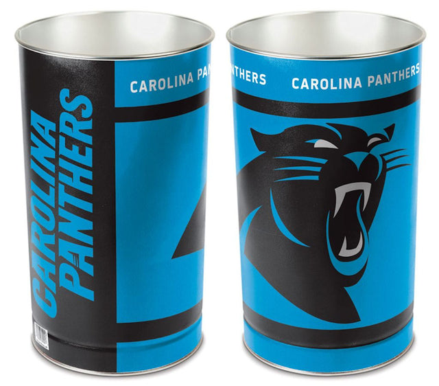 Papelera de 15" de los Carolina Panthers