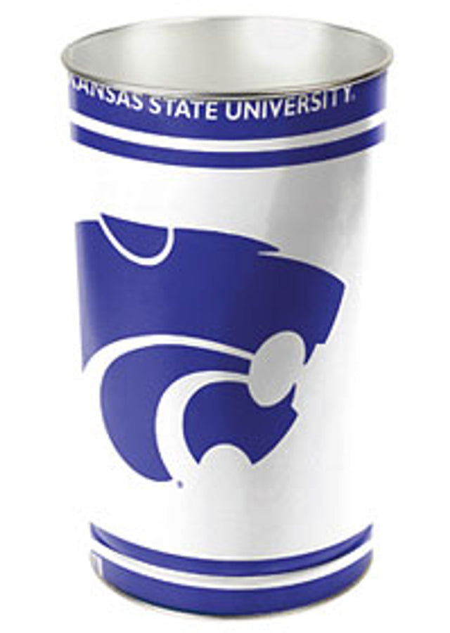 Kansas State Wildcats Wastebasket 15"