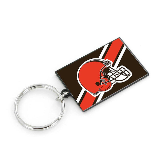 Llavero con rayas de los Cleveland Browns -KT-1189-03