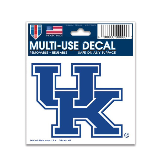 Calcomanía multiusos de Kentucky Wildcats de 3" x 4"