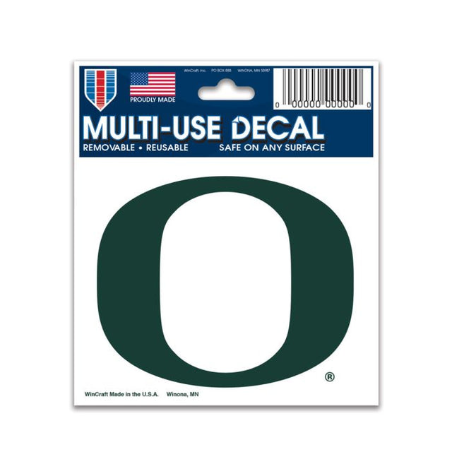 Calcomanía multiusos de Oregon Ducks de 3" x 4"