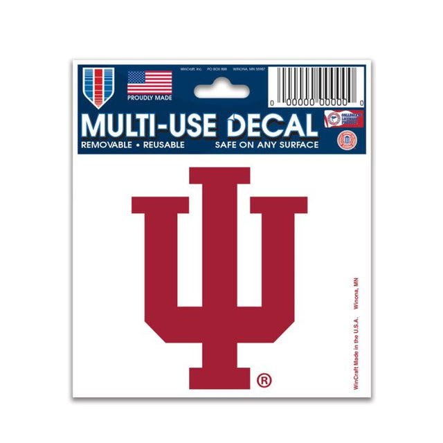 Indiana Hoosiers Multi-Use Decal 3" x 4"