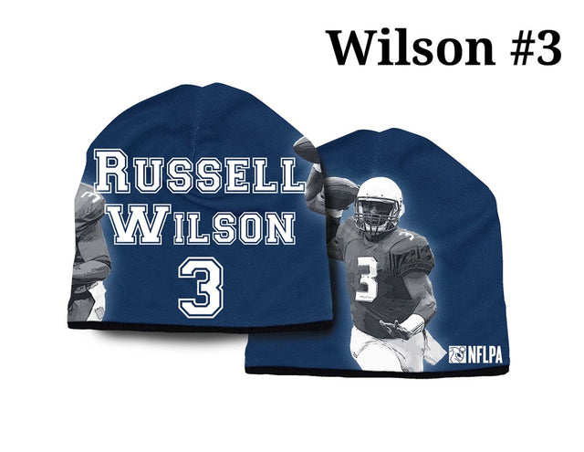 西雅图海鹰队毛线帽 轻便 Russell Wilson 设计