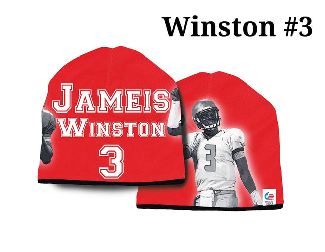 Tampa Bay Buccaneers Beanie Lightweight Jameis Winston Design CO