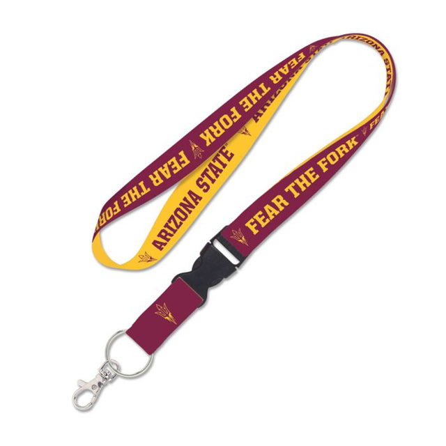 Cordón de Arizona State Sun Devils con hebilla desmontable de 1"