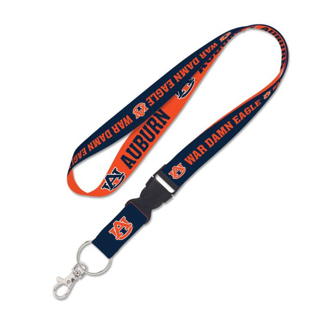 Cordón de Auburn Tigers con hebilla desmontable de 1"