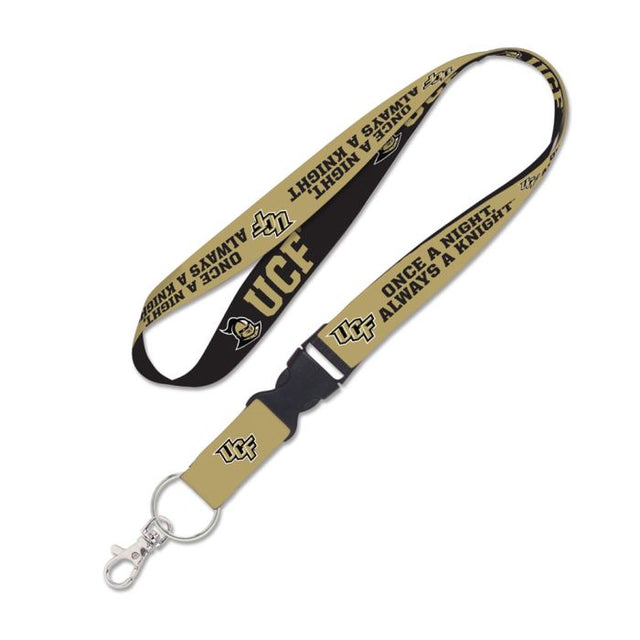 UCF Knights Lanyard w/detachable buckle 1"