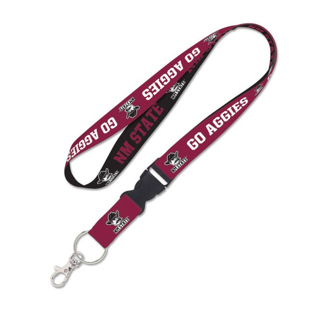 New Mexico State Aggies Lanyard w/detachable buckle 1"