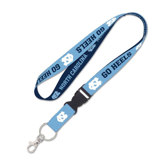 North Carolina Tar Heels Lanyard w/detachable buckle 1"