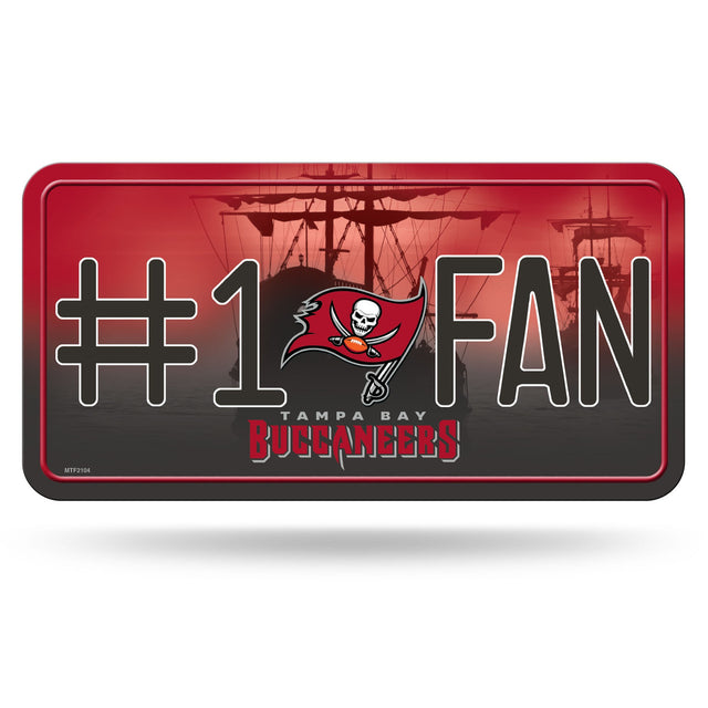 Matrícula de aficionado n.° 1 de los Tampa Bay Buccaneers