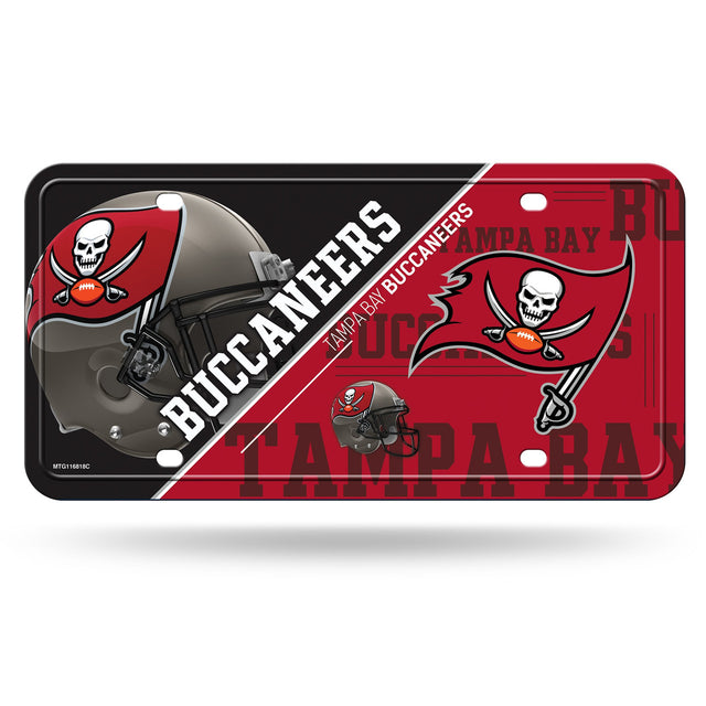 Matrícula metálica de los Tampa Bay Buccaneers