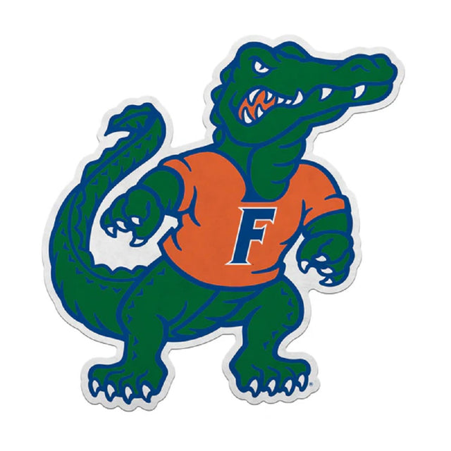 Diseño de mascota recortado con forma de banderín de los Florida Gators